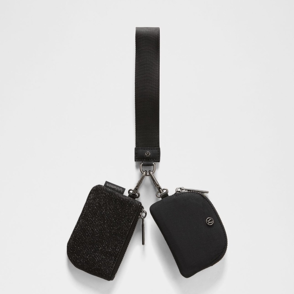 Lululemon Dual Pouch Wristlet *Glitter